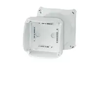 Hensel KF 0600 H Electrical Junction Box, Polycarbonate, IP66/IP67/IP69, Grey