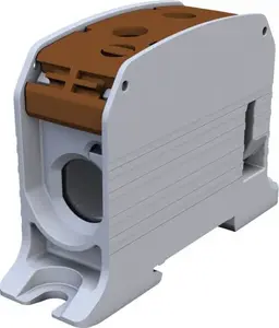 Винтовая клемма на DIN-рейку Simet STB 95 SIMBLOCK для алюминиевых и медных проводников