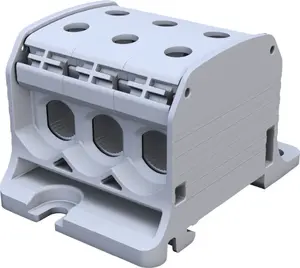 Винтовая клемма Simet STB 50-3 SIMBLOCK для алюминиевых и медных проводников, серая