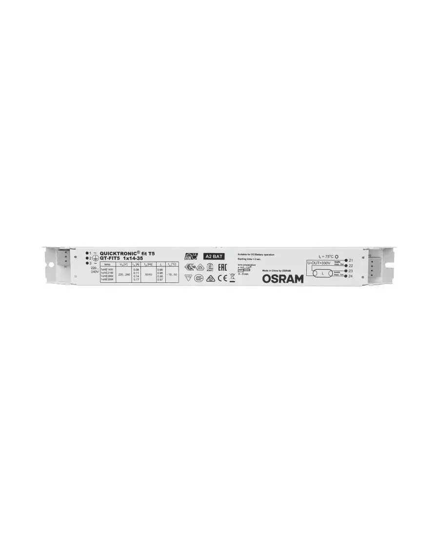 Osram QT-FIT5 1X14-35 Electronic Ballast Photo 2