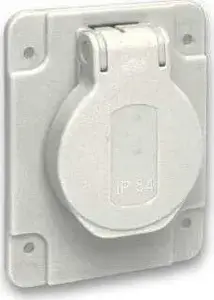 Фиксированная розетка Schneider Electric PKS61G 3P 16A 230V IP54 серая