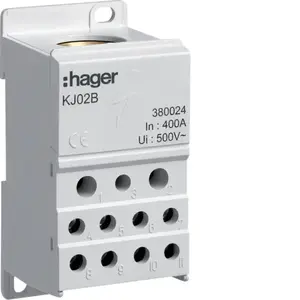 Многополюсный распределительный блок Hager KJ02B 400A