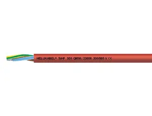 Helukabel 23002 3-Core Silicone Cable 300/500V