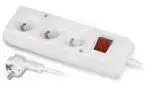 Сетевой фильтр Plastrol 3 розетки 3 м белый