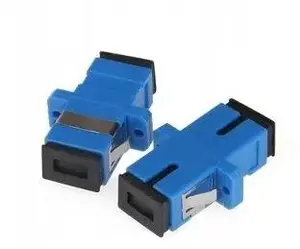 SecurityNET SM SC/PC Simplex Fiber Optic Adapter Transparent
