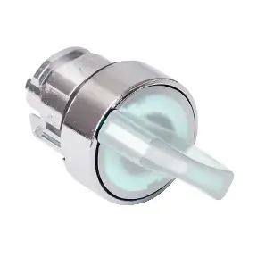 Рукоятка переключателя Schneider Electric ZB4BK1213, 2-позиционная, с подсветкой, белая