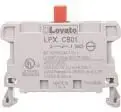 LOVATO Electric LPXCB01 1NC Contact Element for Platinum Series with Screw Terminals and Rear Mounting