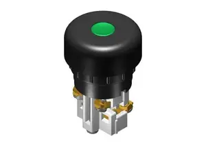Promet W0-N1-1UP Z Control Pushbutton 38mm Green Momentary