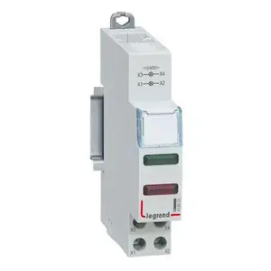 Модульный светодиодный индикатор Legrand 412931 110/400В красный и зеленый