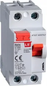 Дифференциальный выключатель Schneider Electric RKN2P 25A 30мА тип A 2P