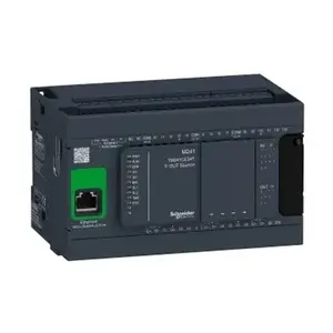 Программируемый логический контроллер Schneider Electric TM241CE24T с 24 входами/выходами и Ethernet