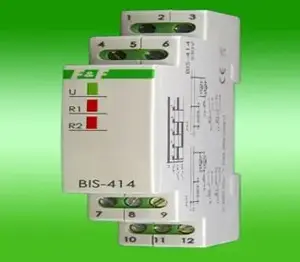 FF BIS-414 Impulse Relay 230V 2x10A for TH35 DIN Rail