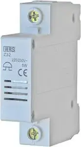 ELS Elektrotechnika AUBL Modular Bell for TH35 DIN Rail 230V AC