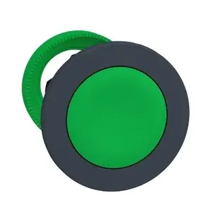 Schneider Electric Harmony XB5 Flush Push Button Head, Green, ZB5FA3