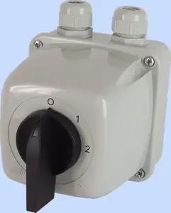 Elektromet Łuk 40-33 kulakveida slēdzis 0-1-2 5-polu 40A IP65 korpusā