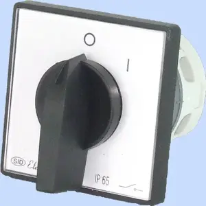 Elektromet E25-52 kulakveida slēdzis 0-I 1-polu 25A IP65