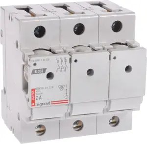 Legrand R303 D01 3P 2A Fuse Disconnector