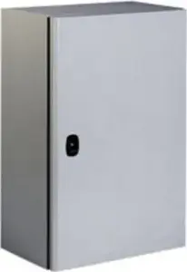 Настенный корпус Schneider Electric Spacial S3DEX, IP66 IK10, сплошная дверь, RAL 7035