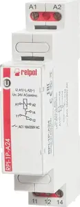 Relpol RPI-1P-A24 Electromagnetic Relay 1P 16A 24V AC AgSnO2