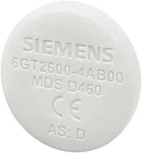Siemens Транспондер MDS D460 RFID метка с рабочей частотой 13.56 МГц и типом памяти FRAM