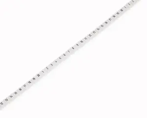Wago 2009-145 Terminal Block Markers, 5 mm Width, White