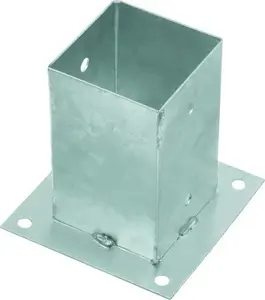 Pieskrūvējams staba balsts 121x121x160 mm D-TB-121