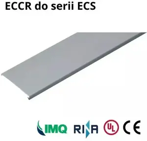 Крышка для перфорированного короба Elettrocanali ECCR40G серии ECS, ширина 40 мм, длина 2 м