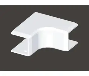 Kopos LHD 20/20 Internal Corner 90° 21.2x19.2mm Cream White