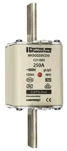 Mersen NH 3C Fuse Link 250A 500VAC gG