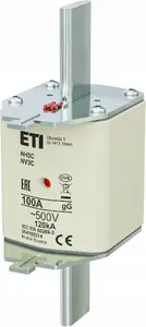 Плавкая вставка Eti-Polam NH3C 100A gG 500V