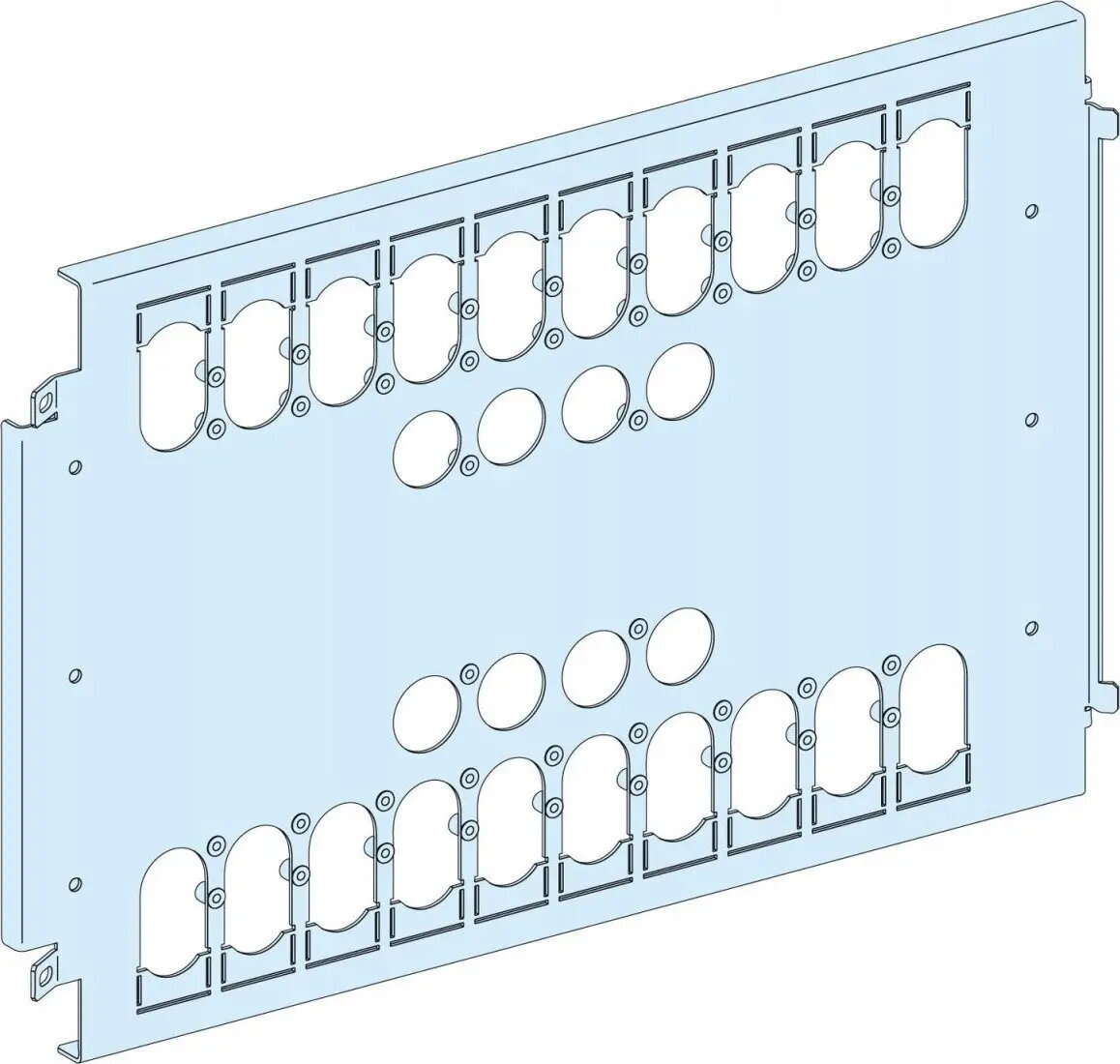 Schneider Electric vertikālā montāžas plāksne NS630/INS630