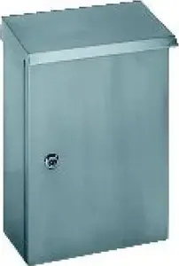 Schneider Electric NSYTX2015 Stainless Steel 304L Rain Hood for Wall-Mounted Enclosures, Width 200mm, Depth 150mm