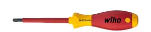 Wiha SoftFinish Manual Screwdriver SL/PZ2 x 100 mm