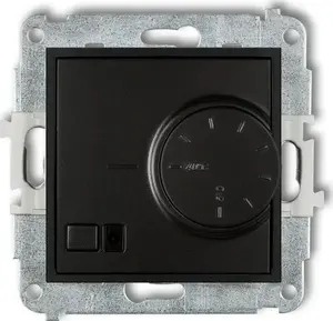Karlik MINI Electronic Temperature Controller with Air Sensor, Matte Black