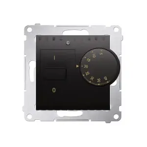Kontakt-Simon DRT10W.02/48 Temperature Regulator, 5-40°C, IP20, Anthracite