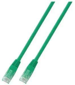 SecurityNET UTP Cat.6 Patch Cable, 3m, Green, PVC