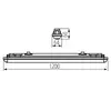 Kanlux DICHT LED 36W griestu gaismeklis | 4000K IP65 Photo 6