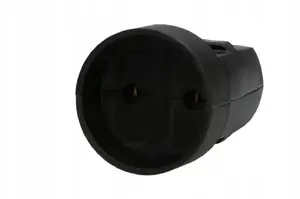 Düwi 34027 Portable Socket 2P 250V IP20 Black