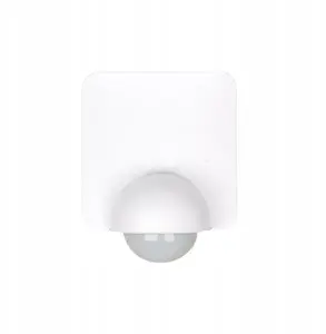 Датчик движения PIR Kanlux SENSQUARE-W, 1200ВА, 360°, 8м, IP54, настенный, белый