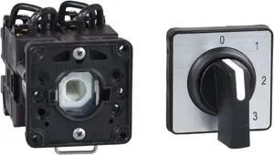Schneider Electric K1D004QCH Cam Switch, 1-Pole, 12A, Screw Terminals