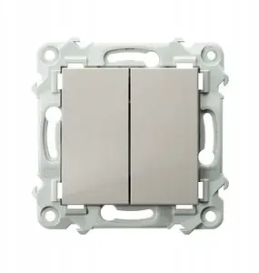 Ospel ŁP-17Z/m/83 Double Momentary Switch, Cashmere Beige