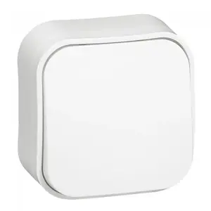 Legrand 782404 Light Switch, 10A 250V, White, ABS and Polycarbonate