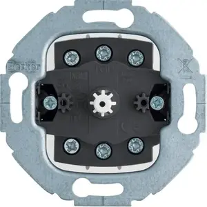 Hager Berker 383803 Rotary Group Push-Button Mechanism with Screw Terminals
