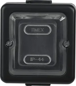 Timex LOFT WNT-2J CZA Double Pole Switch IP44 Black