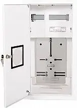 Распределительный щит Alfako A-RW12 модульный 1x11 встраиваемый со скрытой установкой, замком и смотровым окном IP40