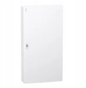 Schneider Electric PrismaSeT XS virsapmetuma sadales skapis 6x24 moduļi, baltas durvis, IP40, IK09