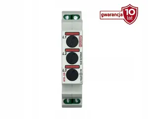 Pollin WN-3B 3-Phase Modular Indicator Light Red with 5x20mm Fuse 100mA 10-250V AC