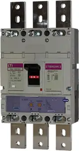 Автоматический выключатель в литом корпусе Eti-Polam EB2 1000/3LE 3P 1000A 50кА с электронным расцепителем