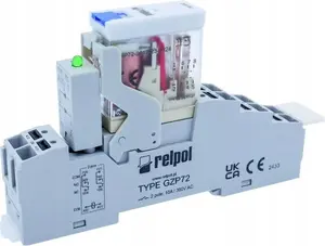 Relpol PI72P-230AC-Y93G-RS-2012 Interface Relay 2P AgNi 230V AC