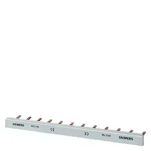 Siemens 5ST3702 Single-Phase Comb Busbar, 16 mm² Cross-Section, 214 mm Length